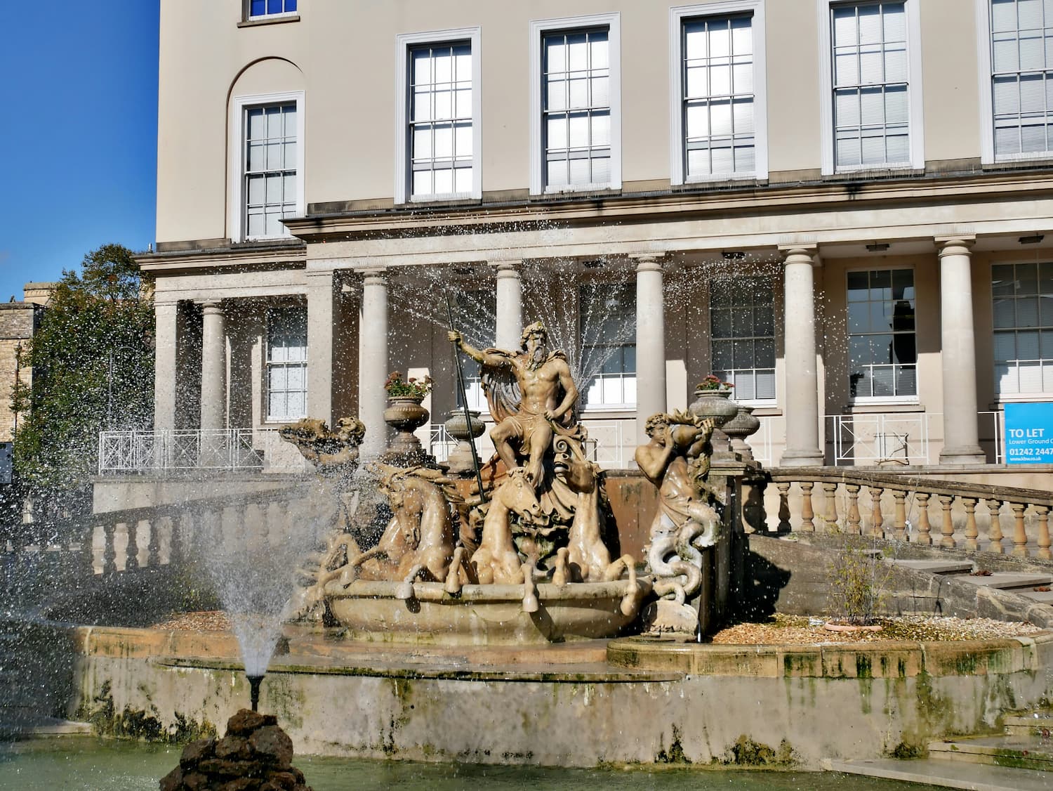 Fountain in Cheltenham, UK